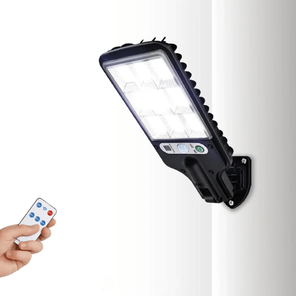 Solar Pro - Lámpara solar con sensor de movimiento