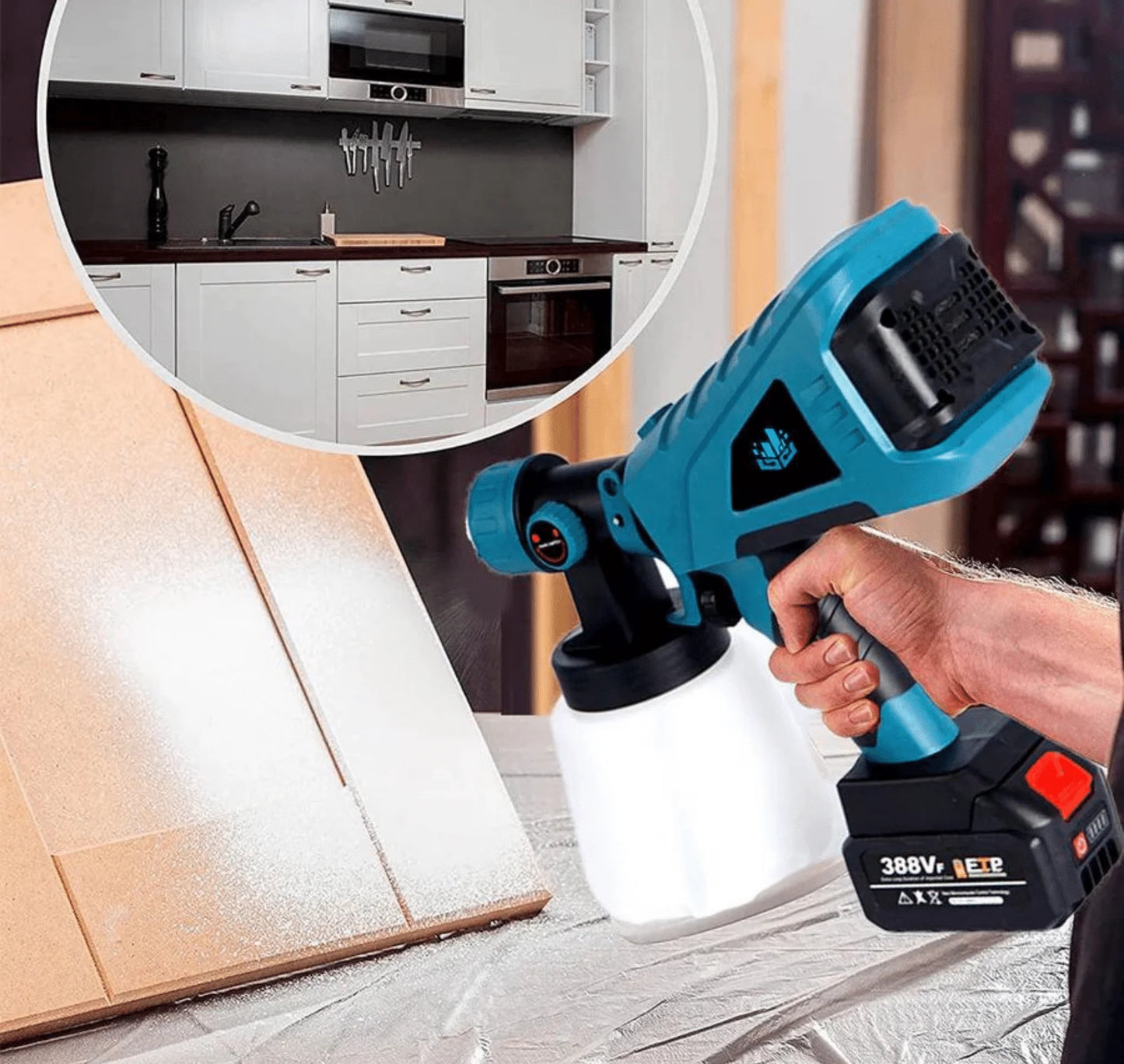 Pistola de pintura M8