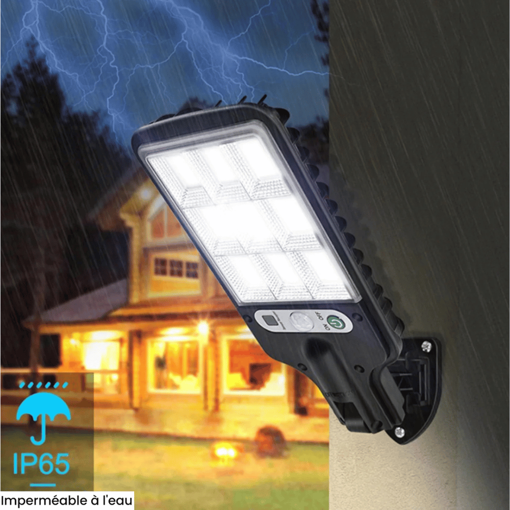 Solar Pro - Lámpara solar con sensor de movimiento