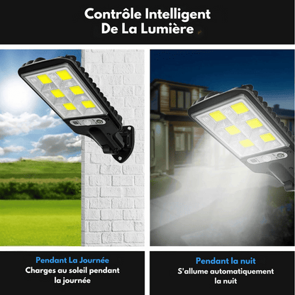 Solar Pro - Lámpara solar con sensor de movimiento